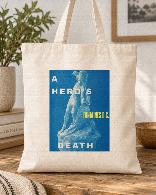 FONTAINES DC - A HERO'S DEATH - Symbios Design Tote Bag