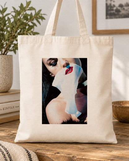 HELMUT NEWTON - BELLUCCI - Symbios Design Tote Bag
