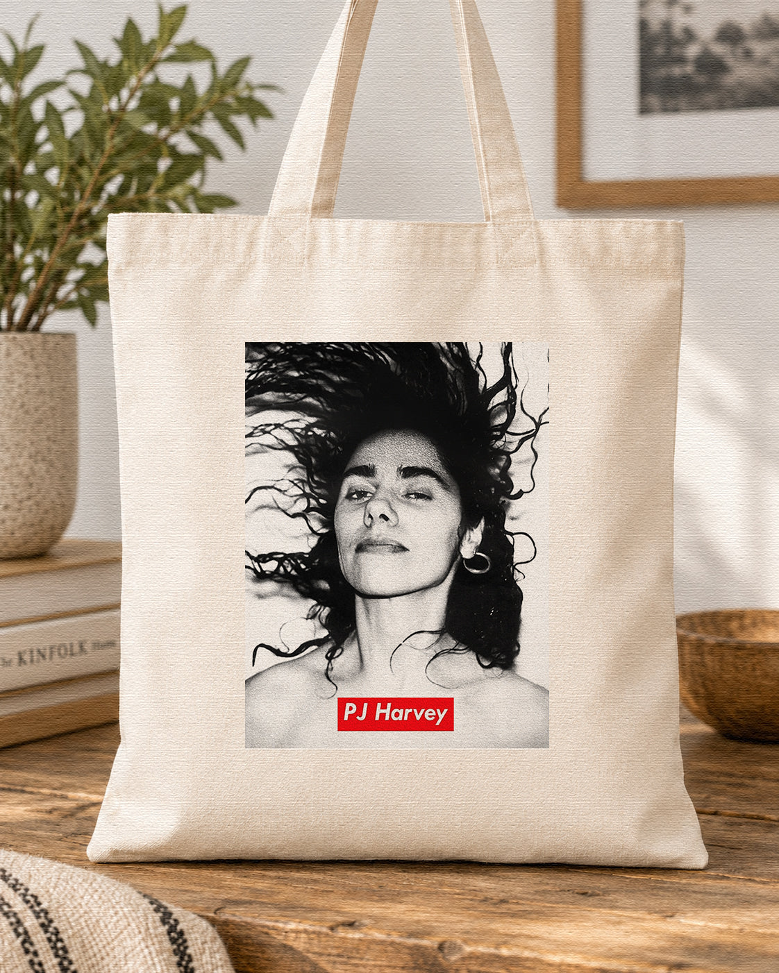 PJ HARVEY - Symbios Design Tote Bag