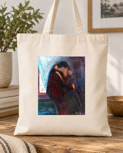 EDVARD MUNCH - KISS - Symbios Design Tote Bag