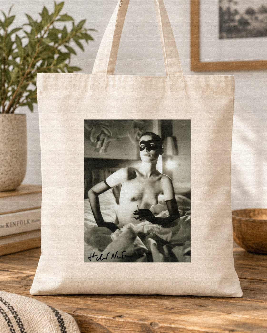 HELMUT NEWTON - IV - Symbios Design Tote Bag