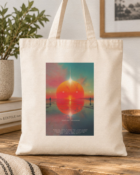 IMAGINE DRAGONS - LOOM - Symbios Design Tote Bag