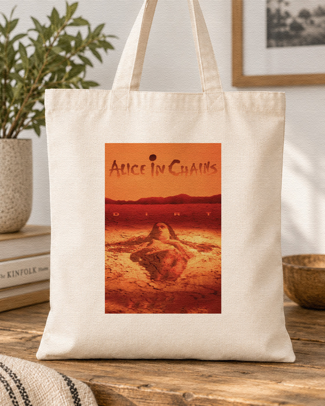 ALICE IN CHAINS - DIRT - Symbios Design Tote Bag