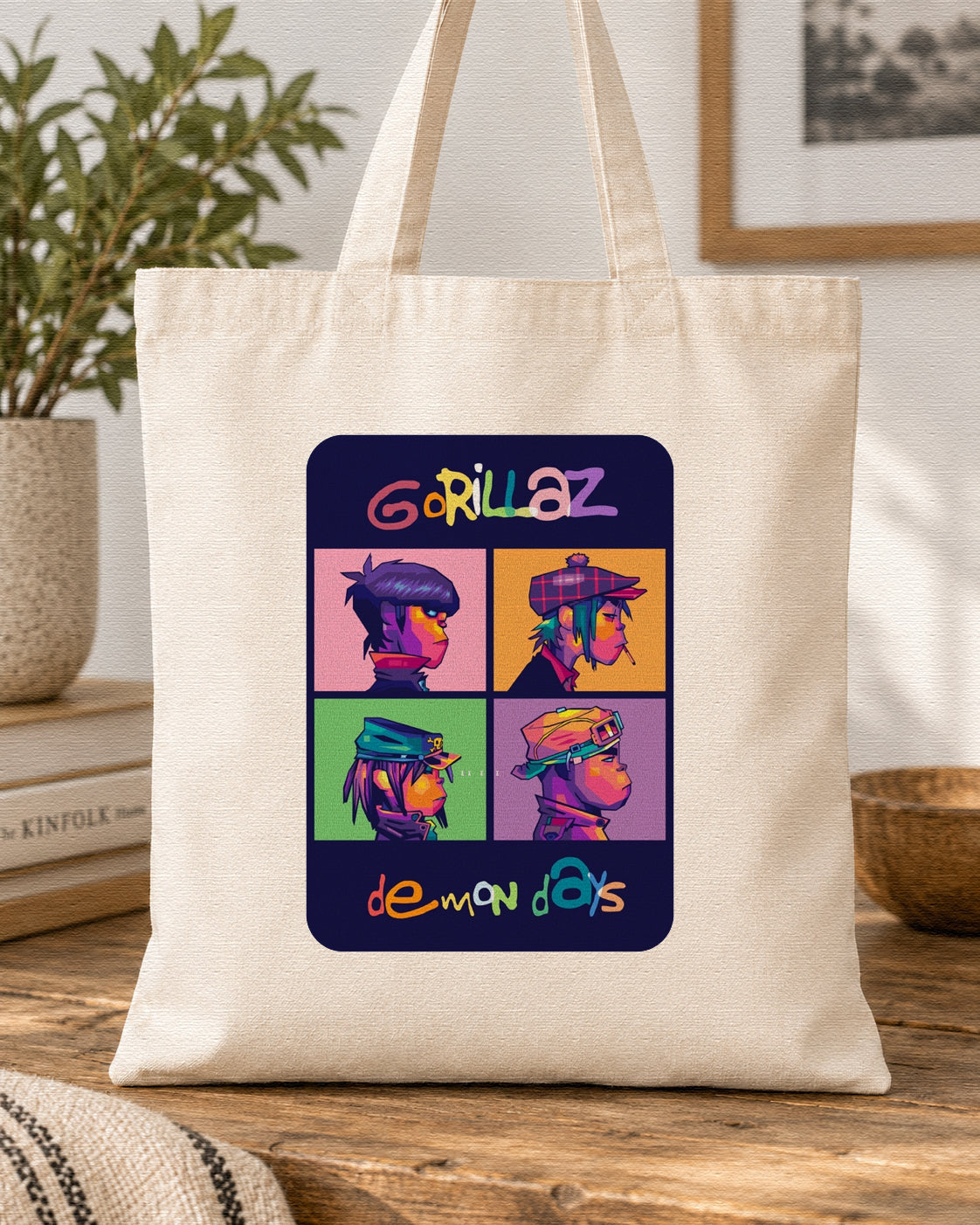 GORILLAZ - DEMON DAYZ - Symbios Design Tote Bag