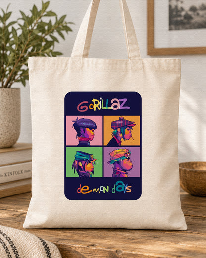 GORILLAZ - DEMON DAYZ - Symbios Design Tote Bag