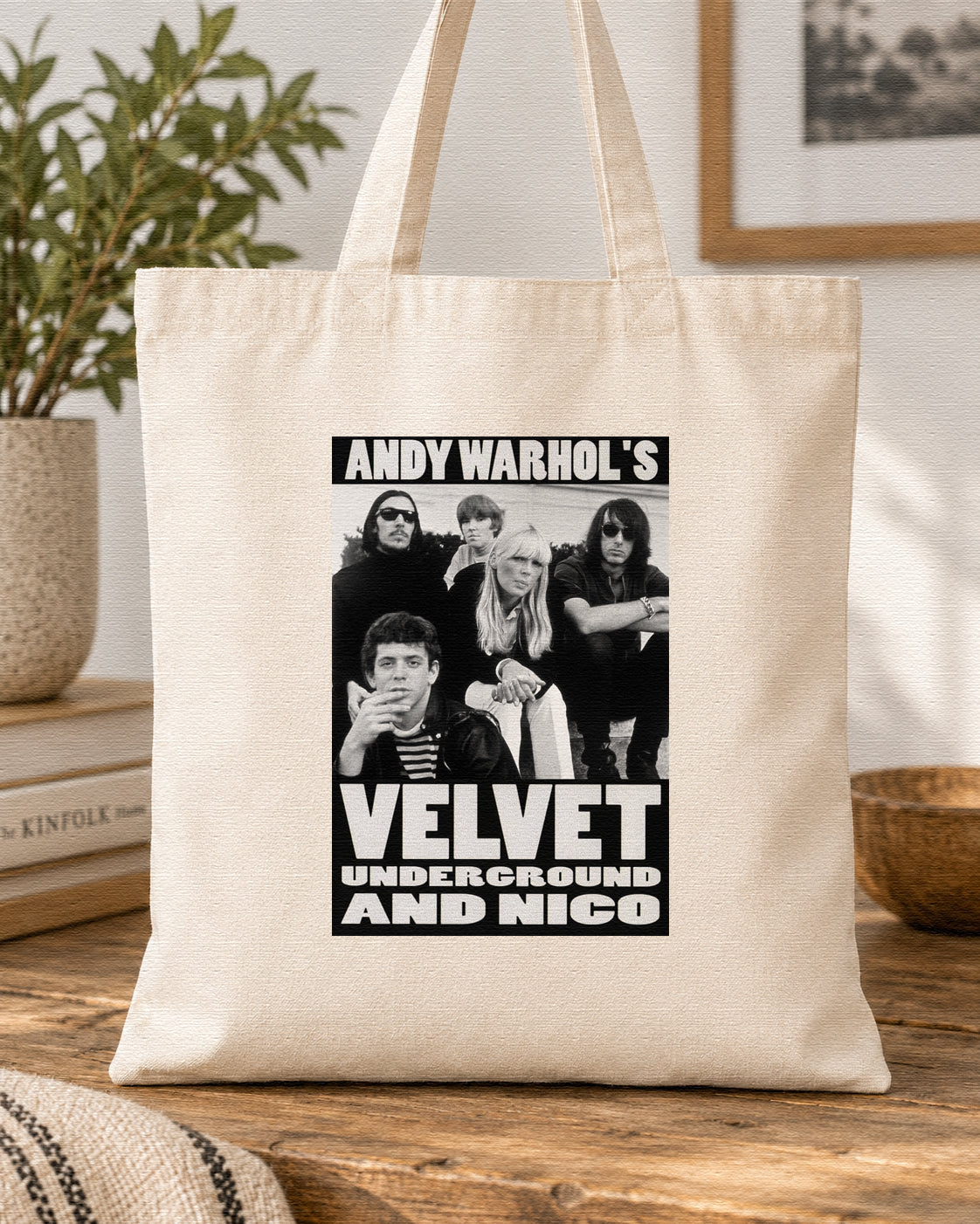 VELVET UNDERGROUND & NICO - Symbios Design Tote Bag