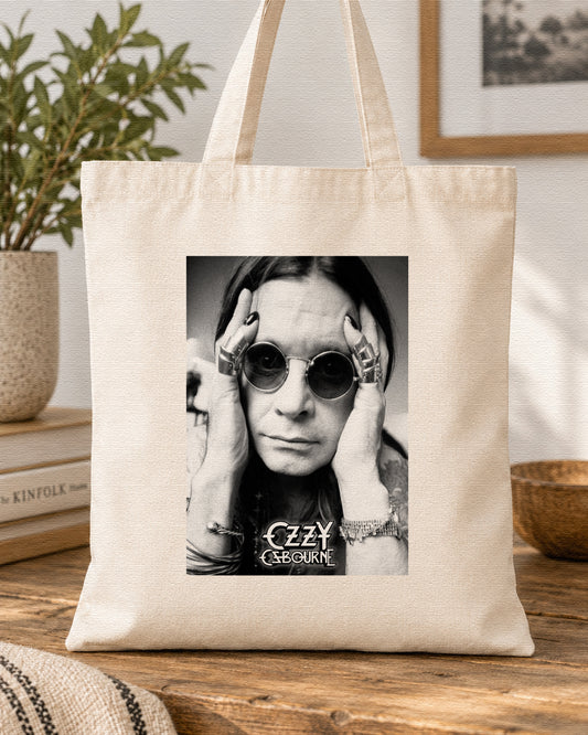 OZZY OSBOURNE - PORTRAIT - Symbios Design Tote Bag