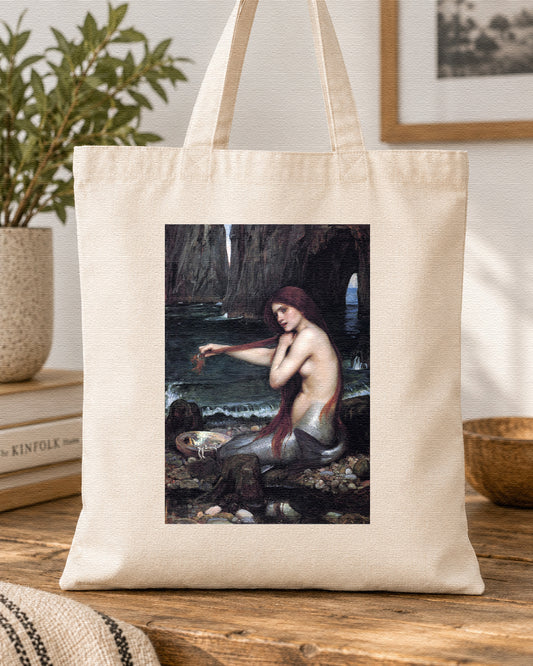 WATERHOUSE - THE MERMAID - Symbios Design Tote Bag