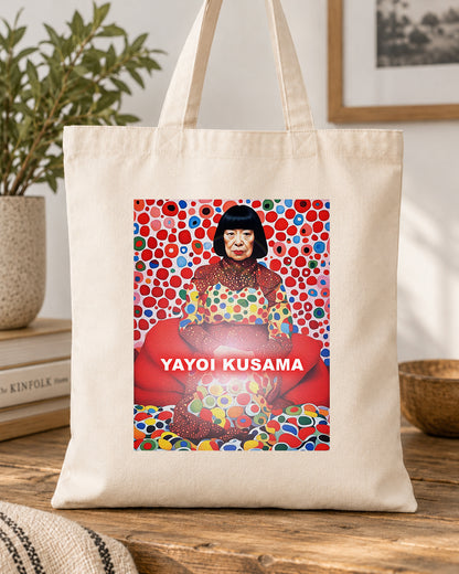 YAYOI KUSAMA - Symbios Design Tote Bag