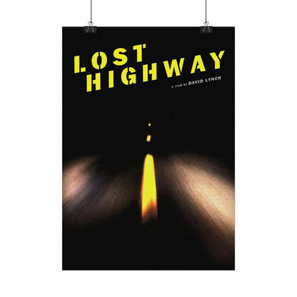 LOST HIGHWAY - Symbios Design Rare Glossy Poster Print