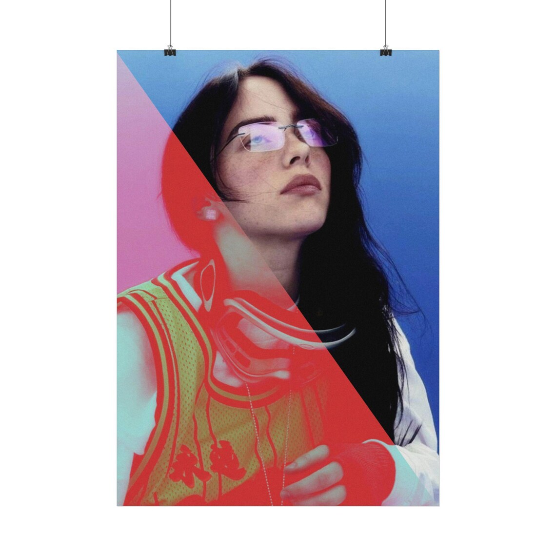 BILLIE EILISH - Symbios Design Rare Glossy Poster Print