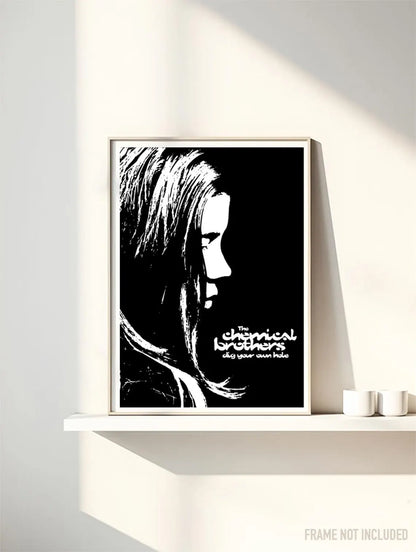THE CHEMICAL BROTHERS - DIG YOUR OWN HOLE - Symbios Design Rare Glossy Poster Print
