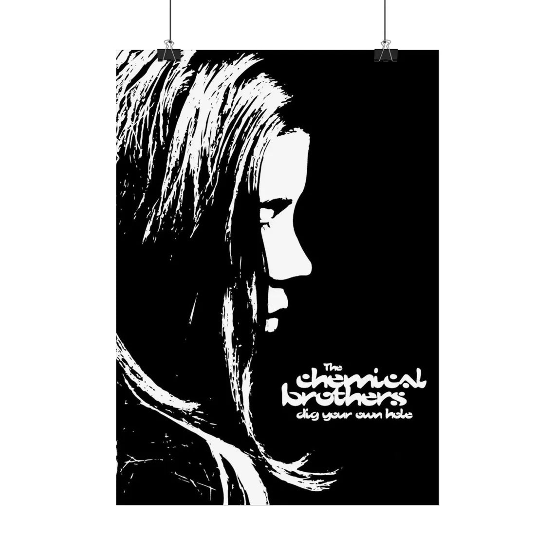 THE CHEMICAL BROTHERS - DIG YOUR OWN HOLE - Symbios Design Rare Glossy Poster Print