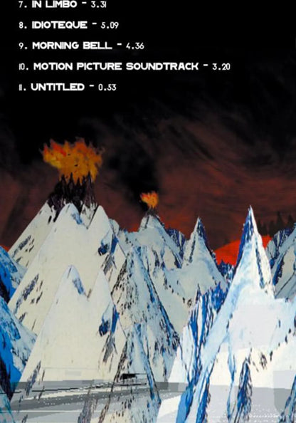 RADIOHEAD - KID A - Symbios Design Rare Glossy Poster Print