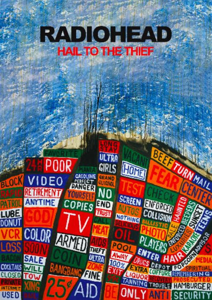 RADIOHEAD - KID A - Symbios Design Rare Glossy Poster Print