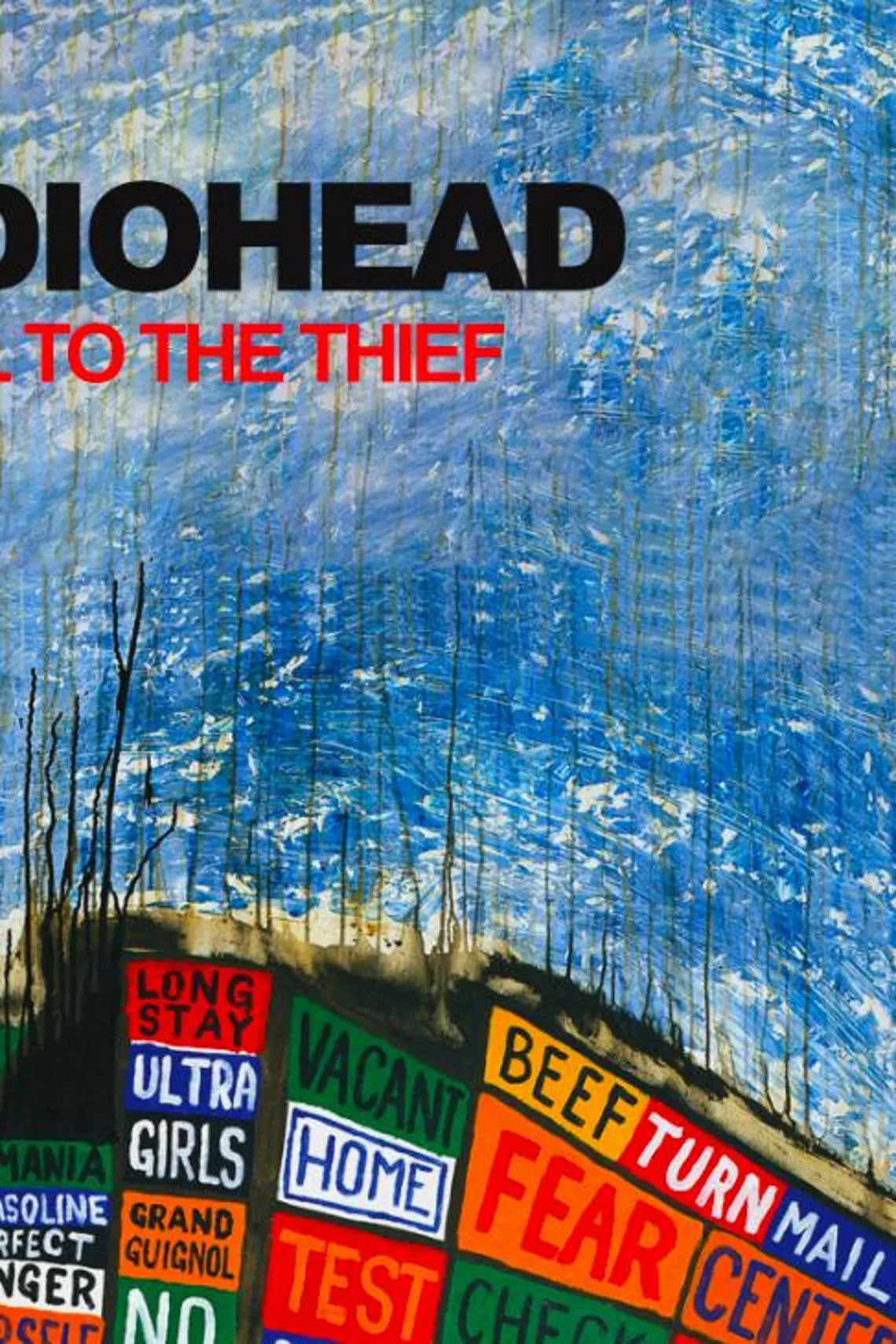 RADIOHEAD - KID A - Symbios Design Rare Glossy Poster Print