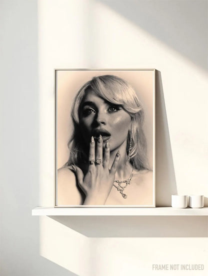SABRINA CARPENTER - Symbios Design Rare Glossy Poster Print