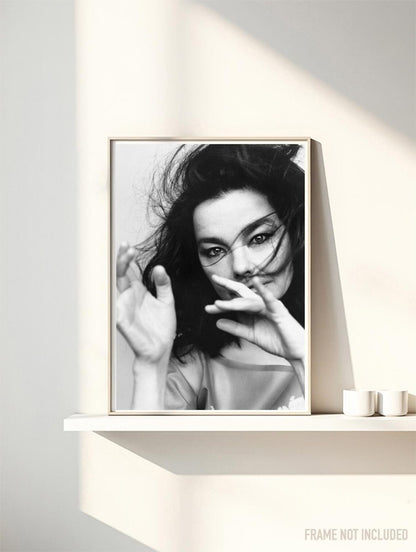 BJORK - PORTRAIT  - Symbios Design Rare Glossy Poster Print