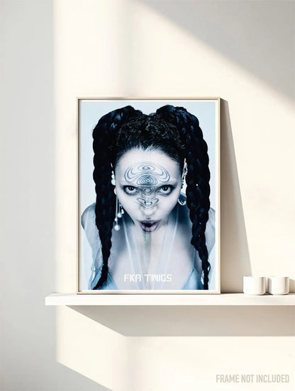 FKA TWIGS - Symbios Design Rare Glossy Poster Print