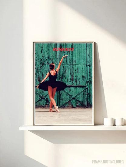 KANYE WEST - RUNAWAY - Symbios Design Rare Glossy Poster Print