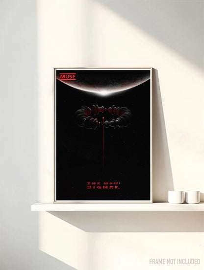 MUSE - THE WOW SIGNAL - Symbios Design Rare Glossy Poster Print