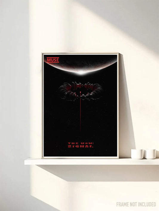 MUSE - THE WOW SIGNAL - Symbios Design Rare Glossy Poster Print