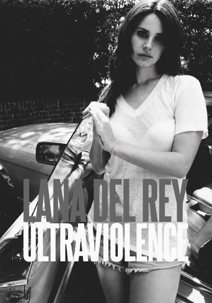 LANA DEL REY - ULTRAVIOLENCE -Symbios Design Rare Glossy Poster Print