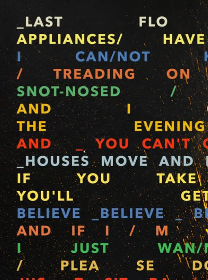 RADIOHEAD - LAST FLOWERS - Symbios Design Rare Glossy Poster Print