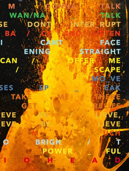 RADIOHEAD - LAST FLOWERS - Symbios Design Rare Glossy Poster Print