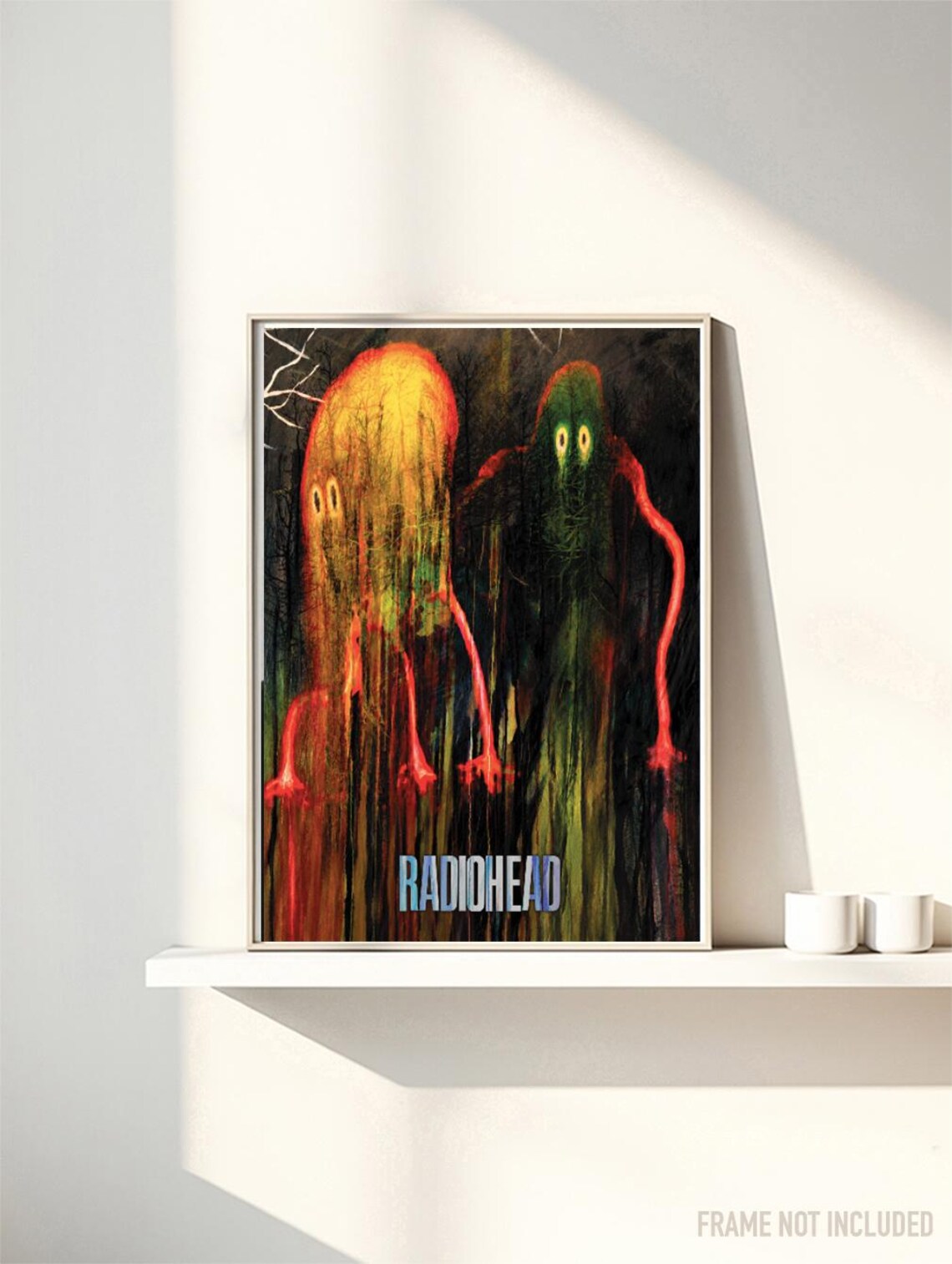 RADIOHEAD - KING OF LIMBS -Symbios Design Rare Glossy Poster Print