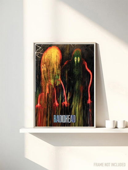 RADIOHEAD - KING OF LIMBS -Symbios Design Rare Glossy Poster Print