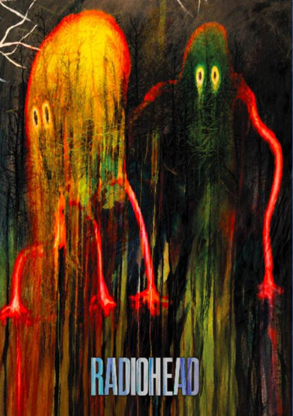 RADIOHEAD - KING OF LIMBS -Symbios Design Rare Glossy Poster Print