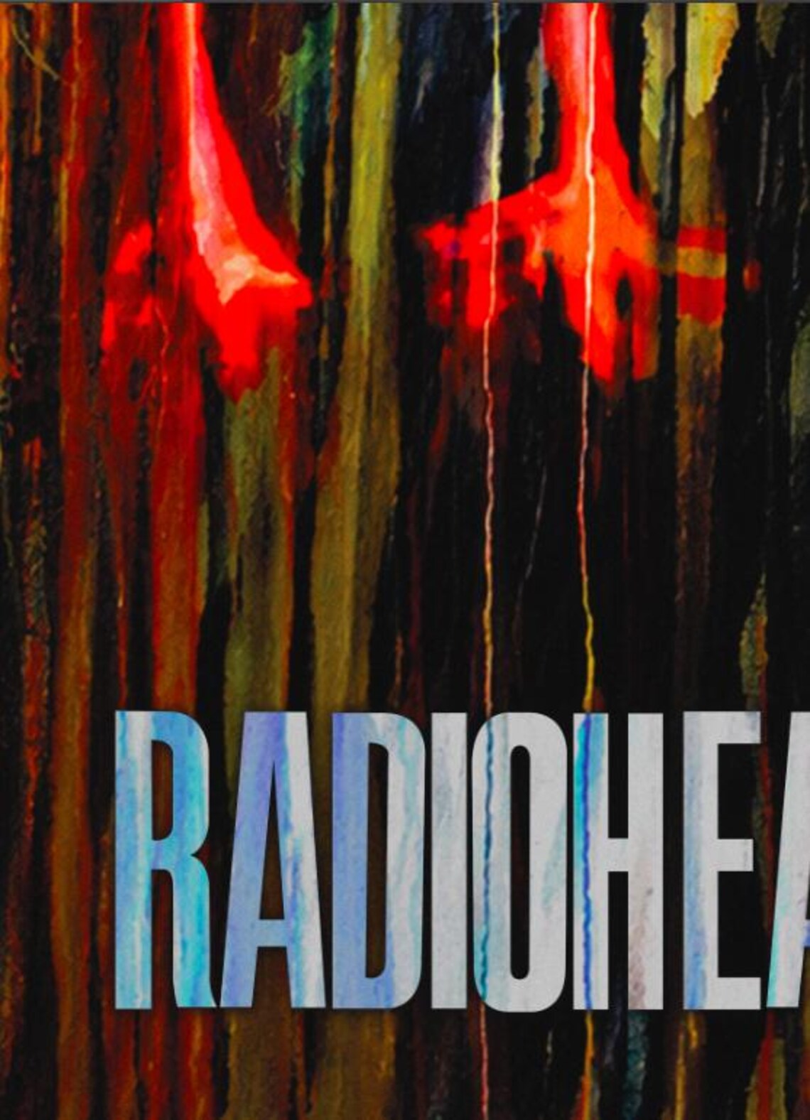 RADIOHEAD - KING OF LIMBS -Symbios Design Rare Glossy Poster Print