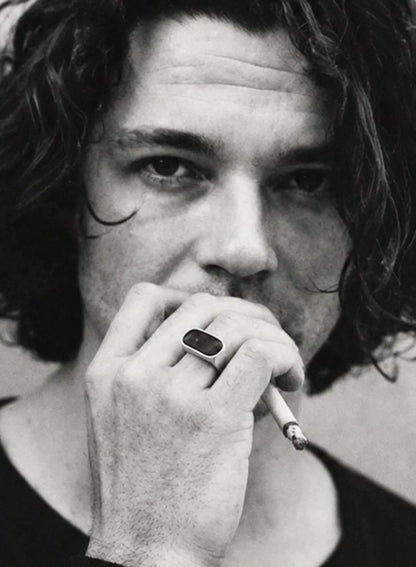 INXS - MICHAEL HUTCHENCE -Symbios Design Rare Glossy Poster Print