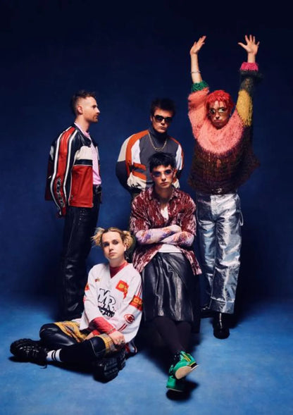 FONTAINES DC - Symbios Design Rare Glossy Poster Print