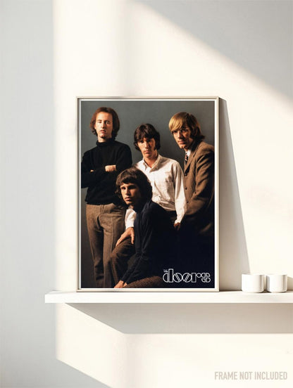 THE DOORS - Symbios Design Rare Glossy Poster Print