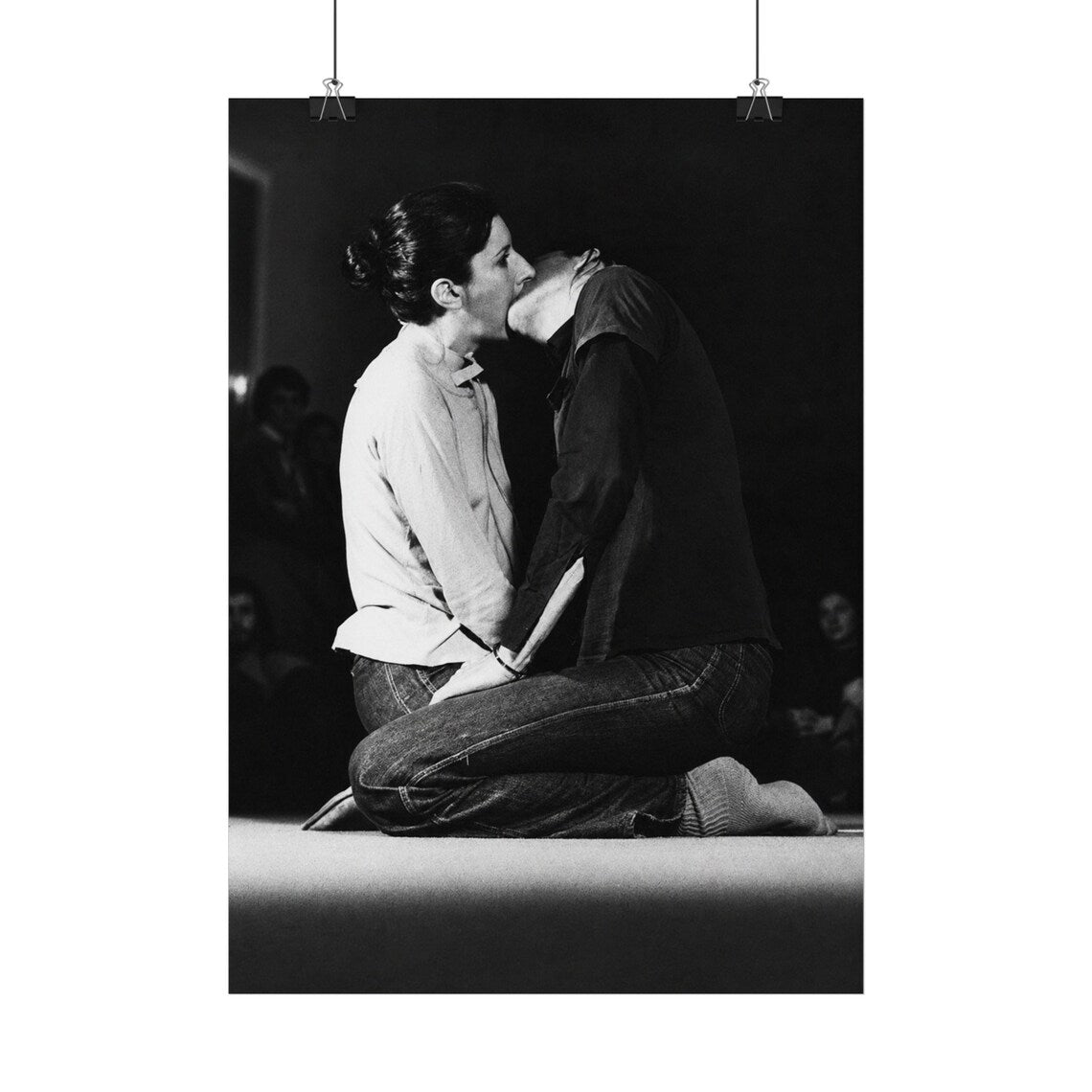 MARINA ABRAMOVIC & ULAY - Symbios Design Rare Glossy Poster Print