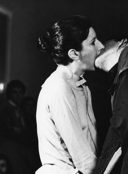 MARINA ABRAMOVIC & ULAY - Symbios Design Rare Glossy Poster Print