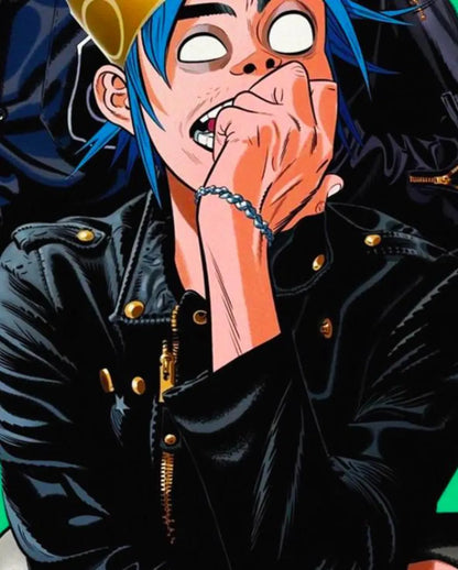 GORILLAZ - Symbios Design Rare Glossy Poster Print