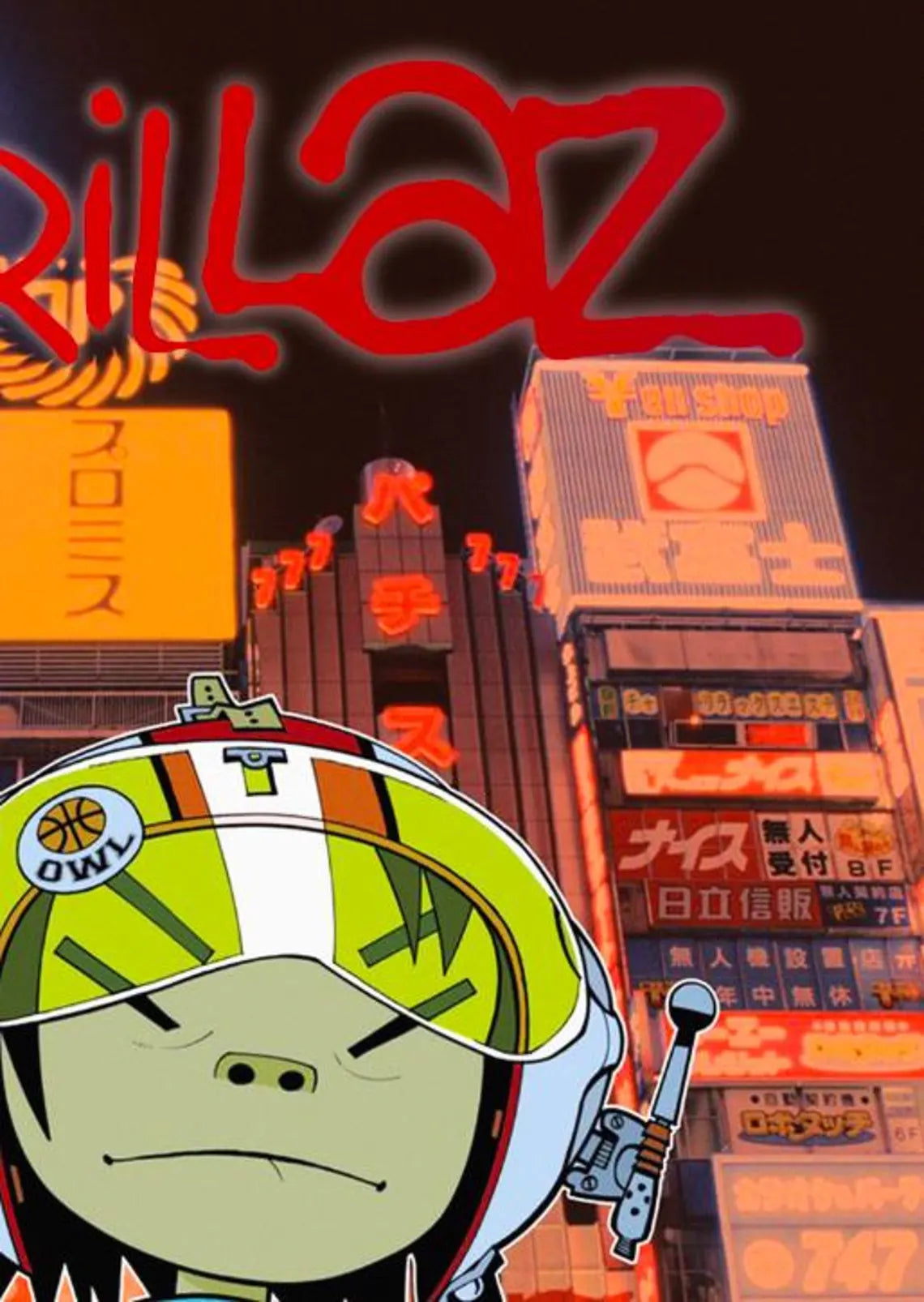 GORILLAZ - Symbios Design Rare Glossy Poster Print