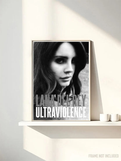LANA DEL REY - ULTRAVIOLENCE - Symbios Design Rare Glossy Poster Print