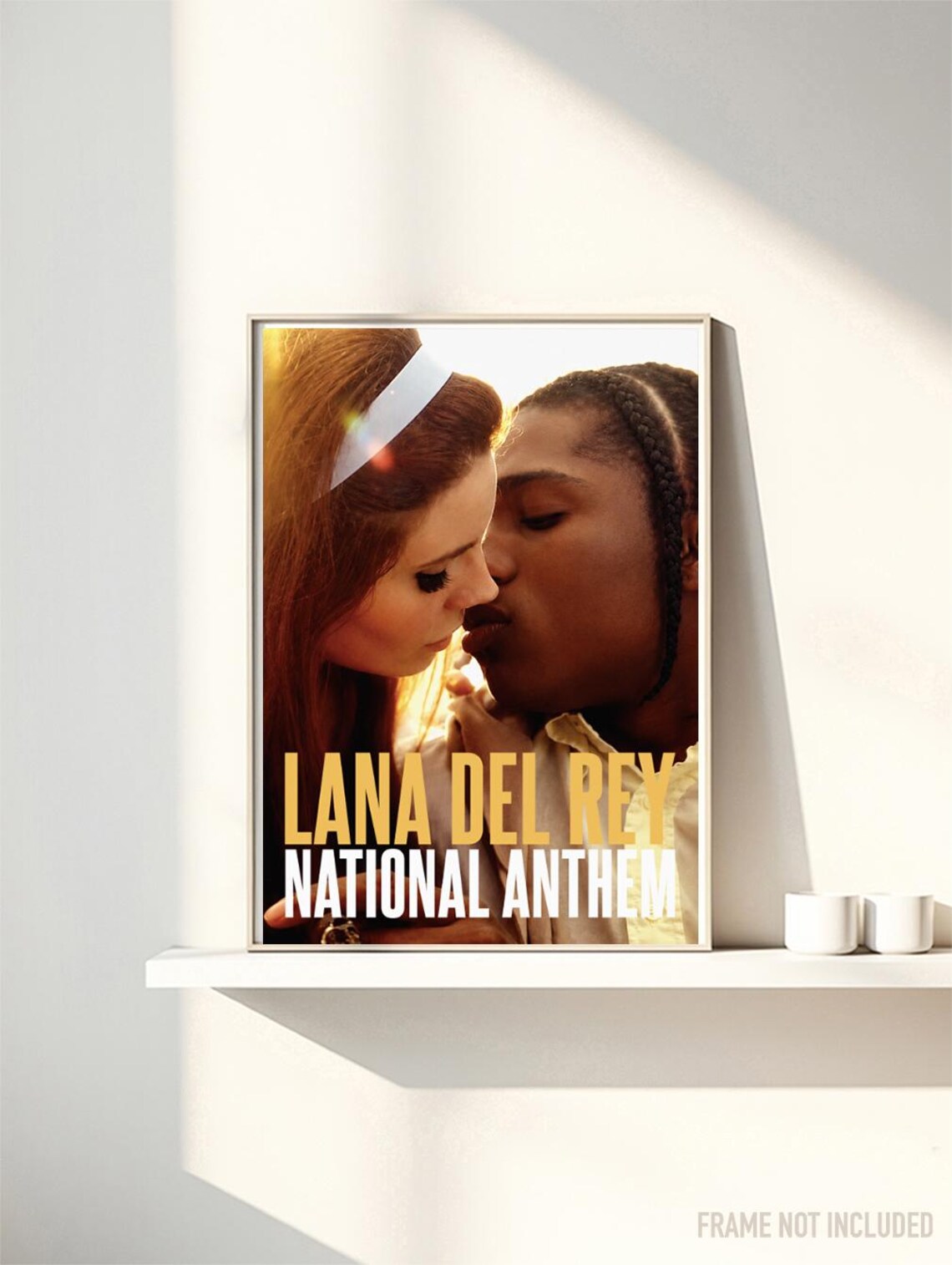 LANA DEL REY - NATIONAL ANTHEM - Symbios Design Rare Glossy Poster Print