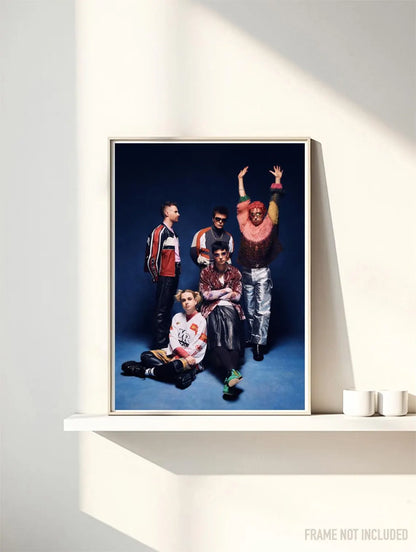 FONTAINES DC - Symbios Design Rare Glossy Poster Print