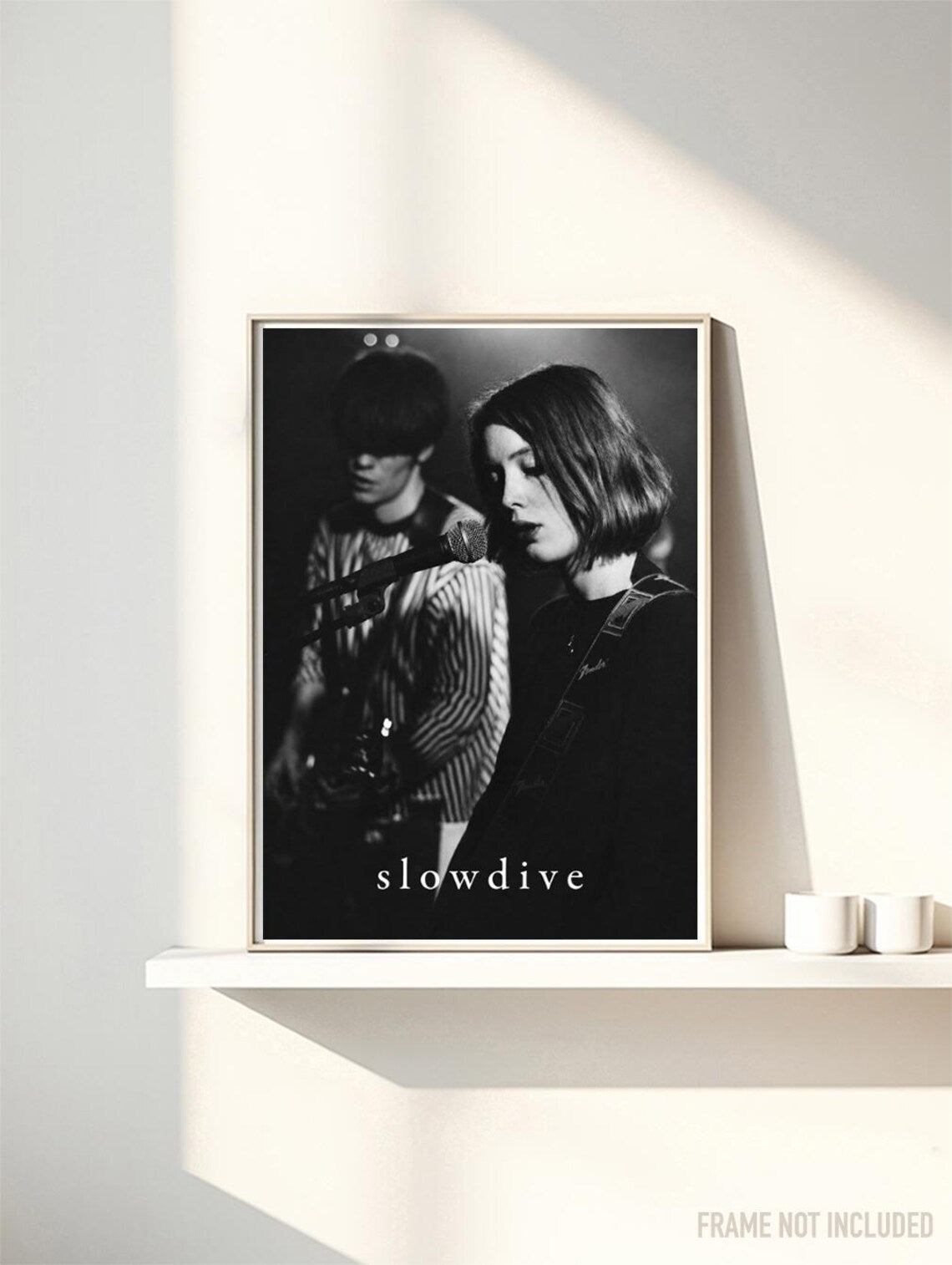 SLOWDIVE - Symbios Design Rare Glossy Poster Print