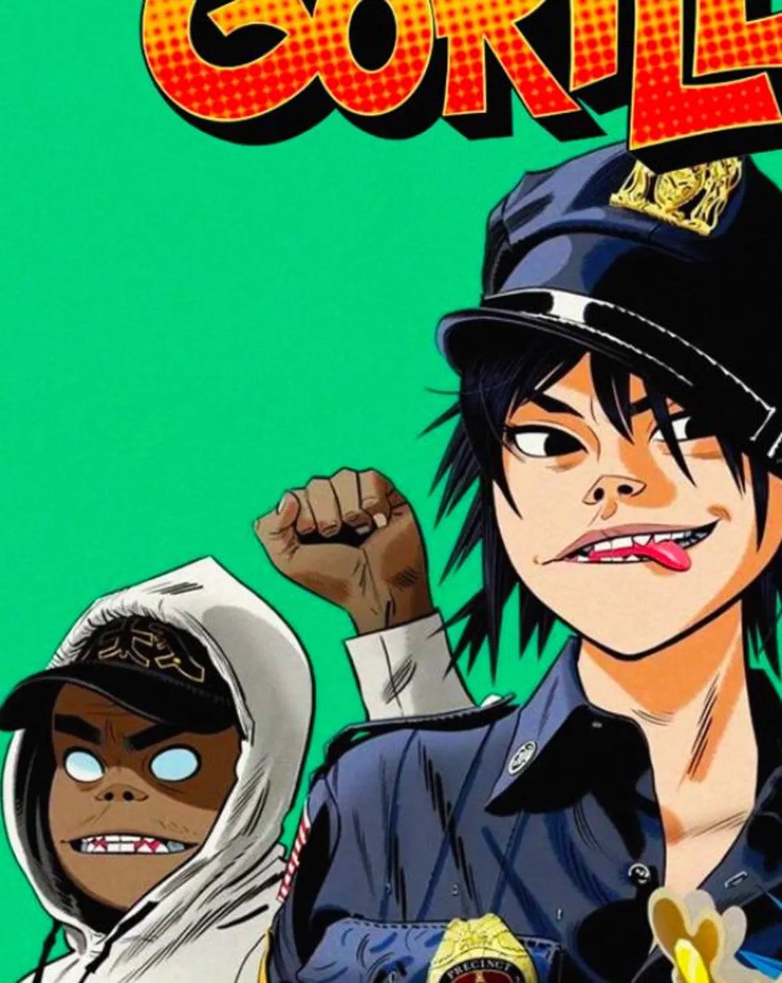 GORILLAZ - Symbios Design Rare Glossy Poster Print