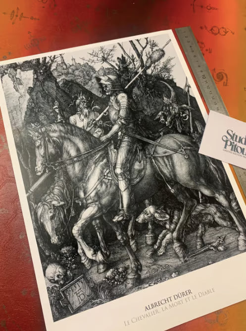 ALBRECHT DURER  - Symbios Design - Rare Glossy Print