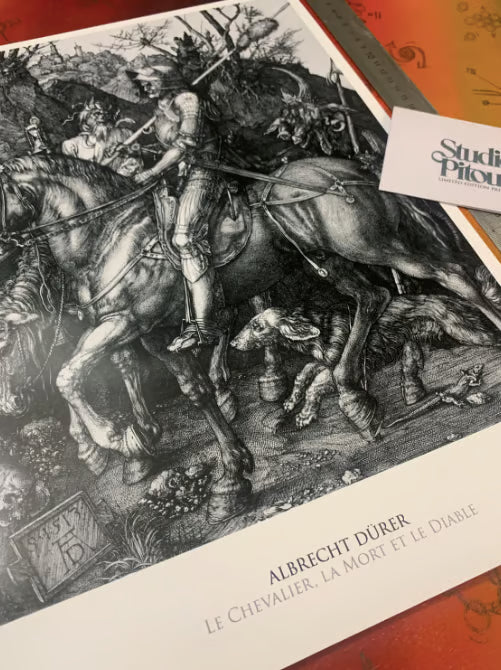 ALBRECHT DURER  - Symbios Design - Rare Glossy Print