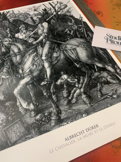 ALBRECHT DURER  - Symbios Design - Rare Glossy Print