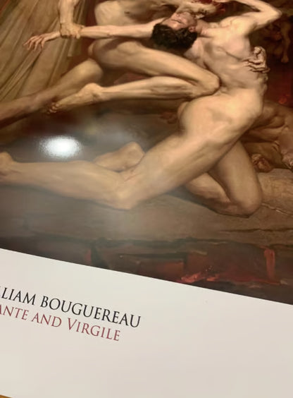 WILLIAM BOUGUEREAU - Dante et Virgile - SYMBIOS DESIGN - AFFICHE D'ART BRILLANTE