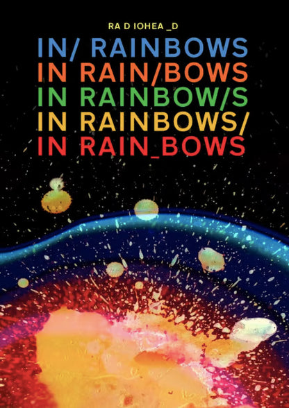 RADIOHEAD - IN RAINBOWS - Symbios Design - Rare Glossy Print